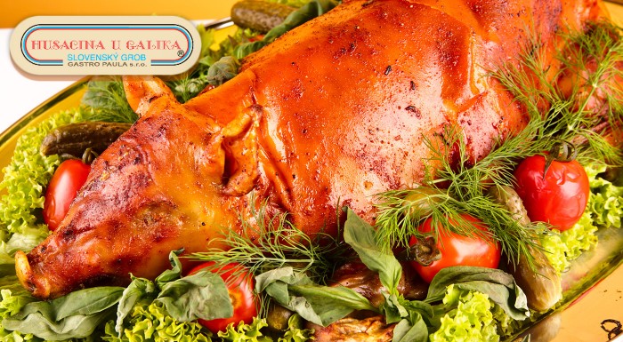 Take away pečené prasiatko s oblohou od Galika