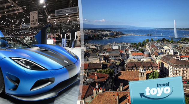 Švajčiarsko, Ženeva - International Motor Show 2013. Ideálny darček pre každého motoristu.