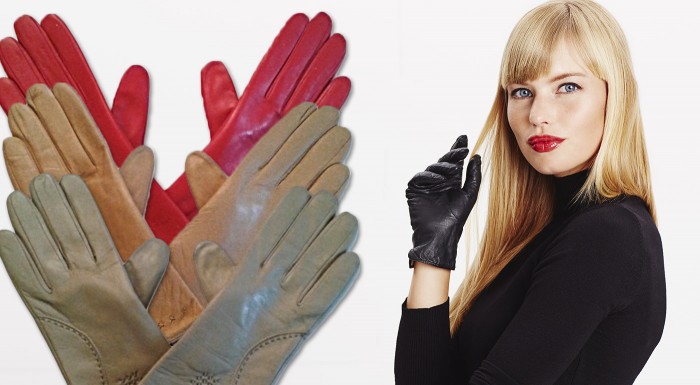 Kožené rukavice pre dámy i pánov