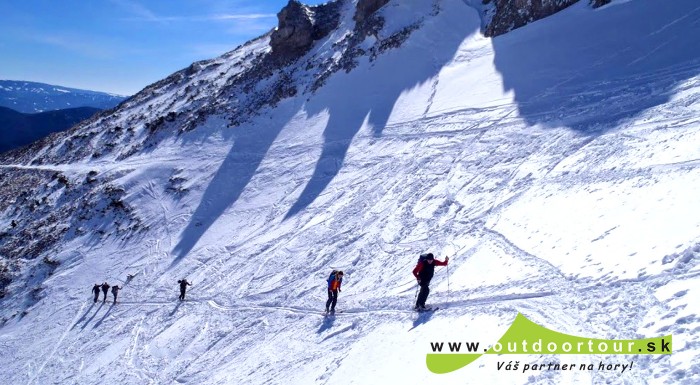 Skialpinistická túra na dvojtisícovku v Rakúsku