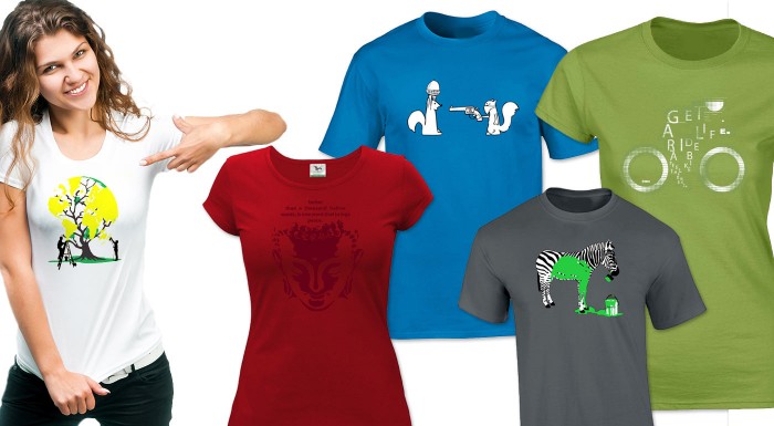Dámske a pánske tričká s originálnou potlačou