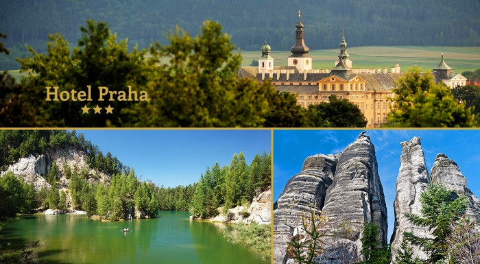 Hotel Praha*** v Adršpachu 