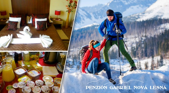 Pobyt pre dvoch na 3 alebo 4 dni - Penzión Gabriel