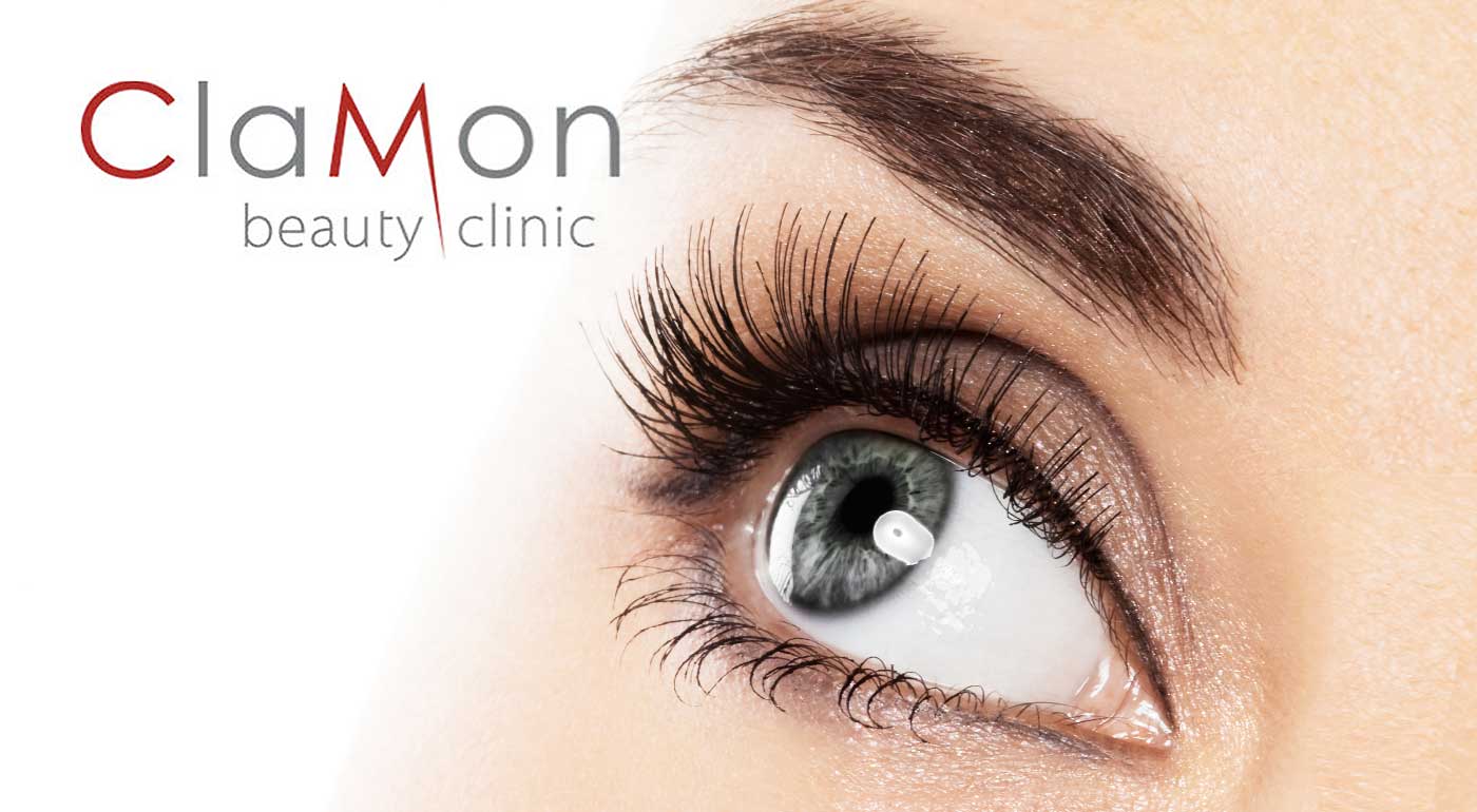 Tvarovanie a farbenie obočia a mihalníc Clamon