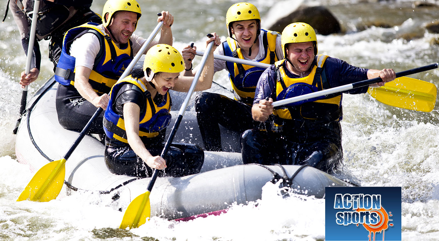 Adrenalínový rafting na Liptove