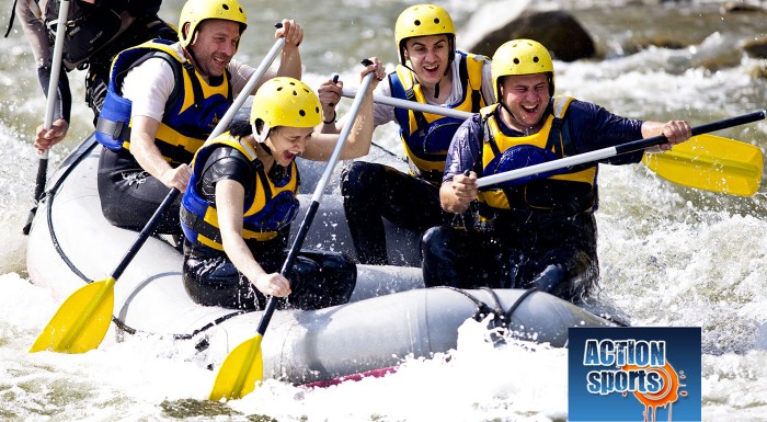Adrenalínový rafting na Liptove