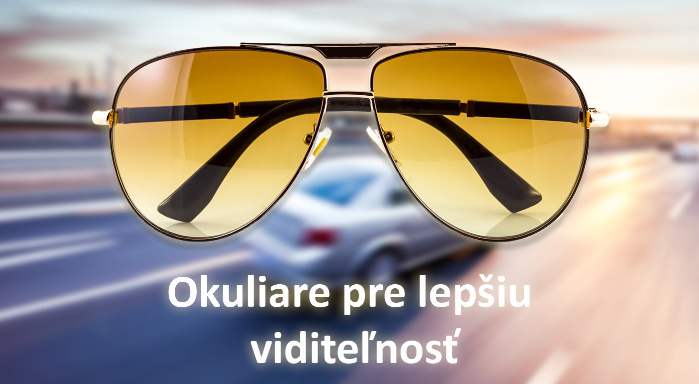 Praktické okuliare do tmy
