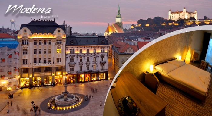 Komfortný pobyt v Bratislave - Hotel Modena***