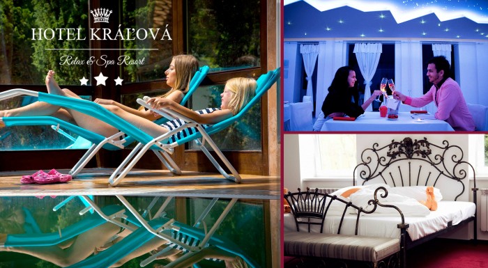Wellness pobyt pre dvoch v Hoteli Kráľová***