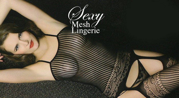 Dámske pletené erotické spodné prádlo