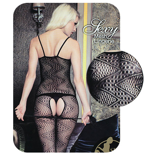 Dámske sexi pletené erotické prádlo - model 3