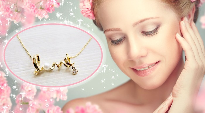 Dámska retiazka s príveskom Love