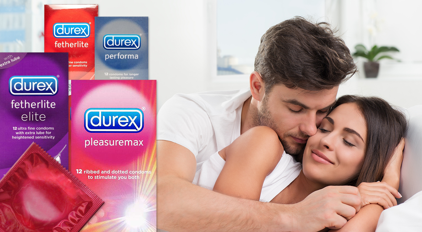 Durex - balíčky kondómov 
