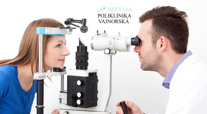 Kompletné očné vyšetrenie