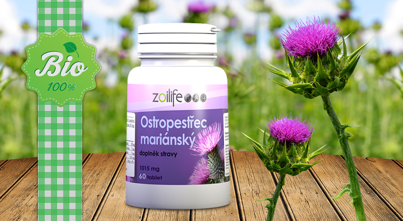 Ostropestrec mariánsky - 60ks tabliet
