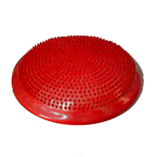 Masážny a balančný DISK 33 cm, farba červená + ihla na nafukovanie