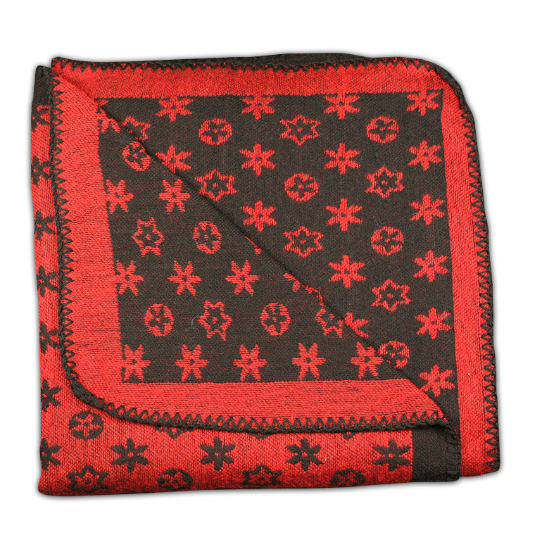 Dámske pončo - červená