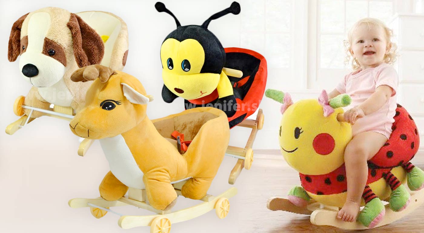 Hojdacie zvieratká pre deti