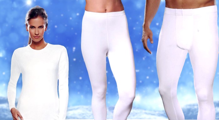 Príjemne a teplé dámske alebo pánske termoprádlo