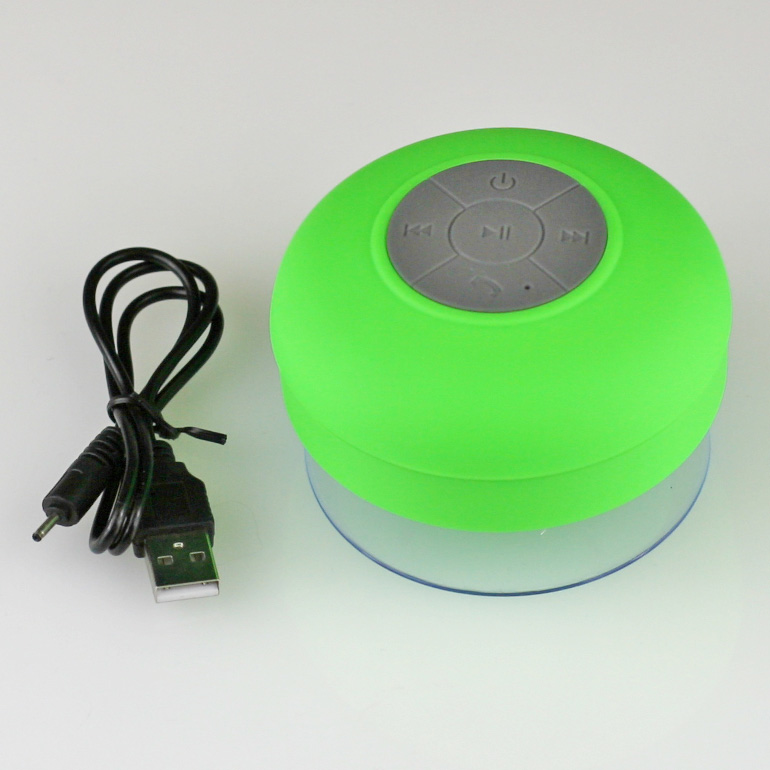Vodeodolný bluetooth reproduktor - zelený