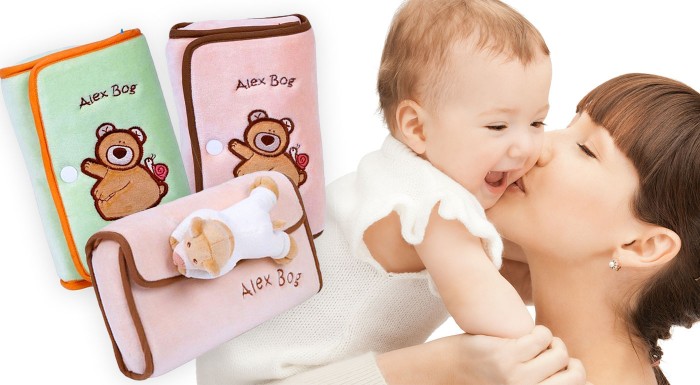 Roztomilé obaly na servítky, plienky a iné doplnky