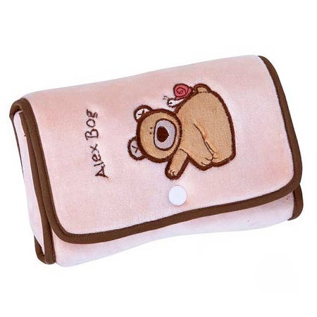 Obal na servítky a iné doplnky - béžová farba, rozmer: 14 x 20 cm