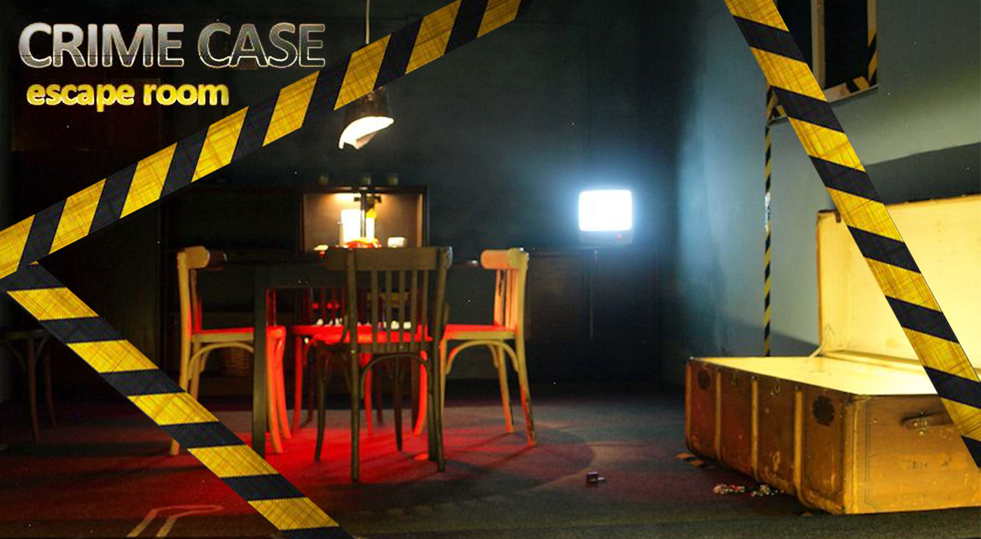 Interaktívna hra escape room - Crime case