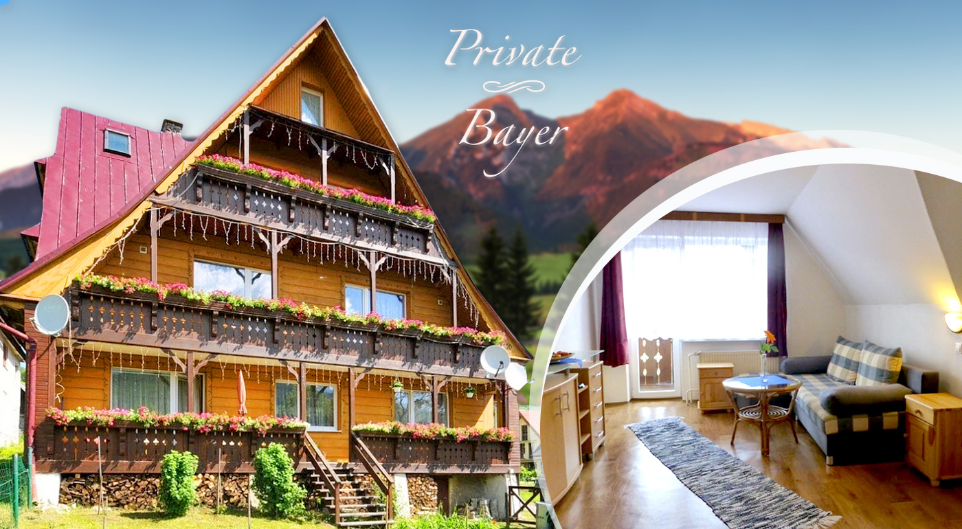 Penzión Bayer - jedinečný pobyt v objatí prírody