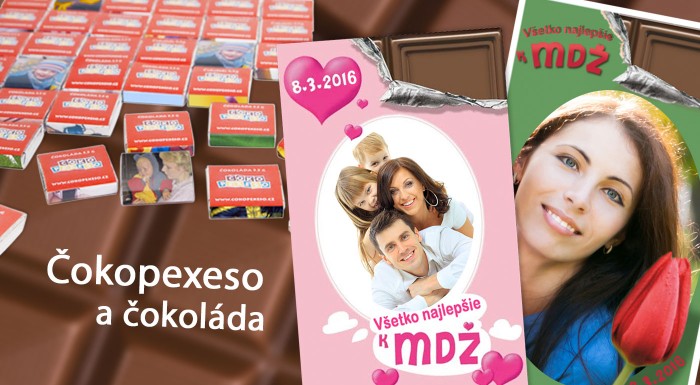 Čokoláda alebo 18-dielne čokopexeso na MDŽ
