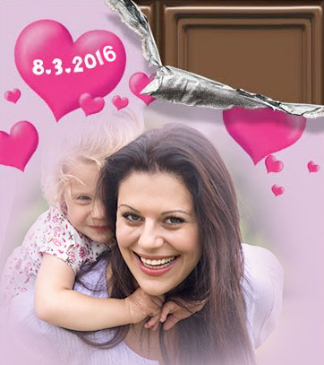 Belgická čokoláda (250 g) s vlastnou potlačou