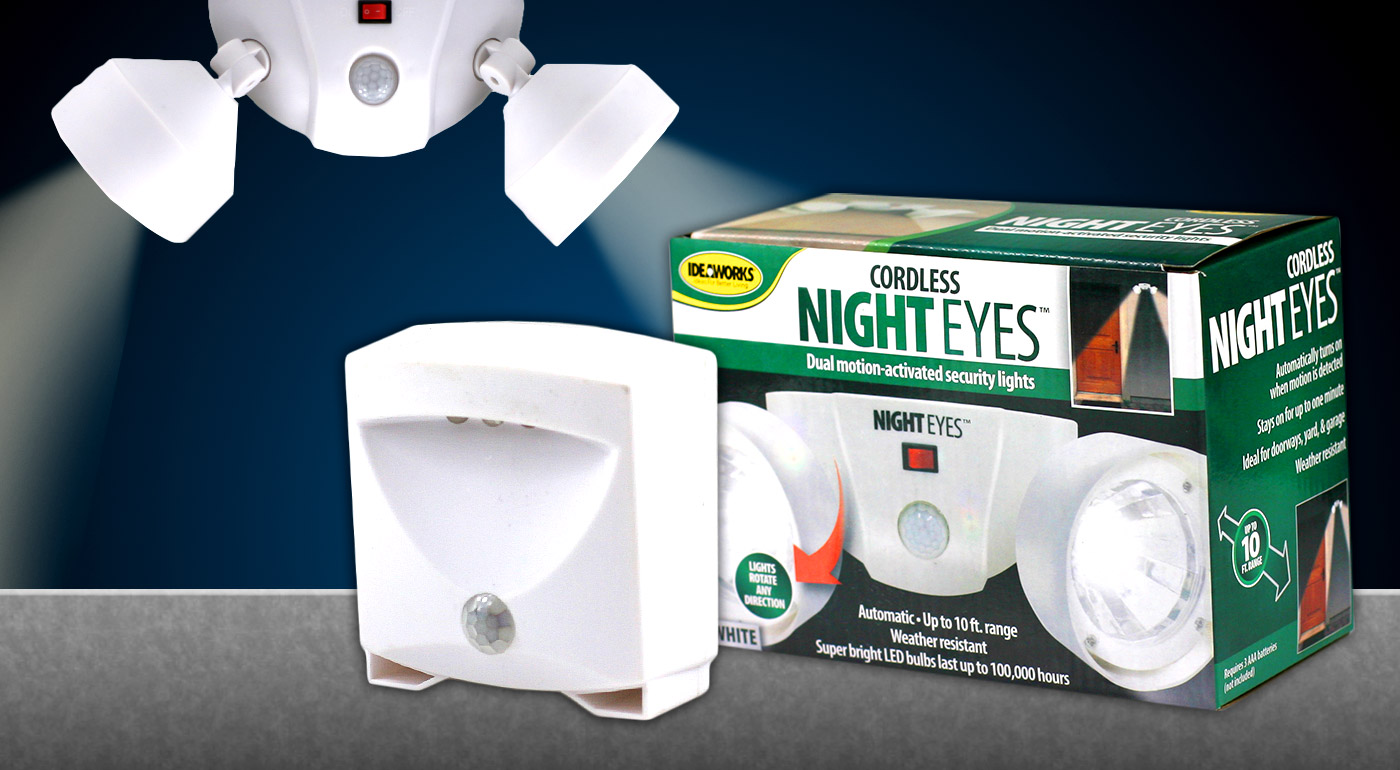 LED svetlá so senzormi pohybu