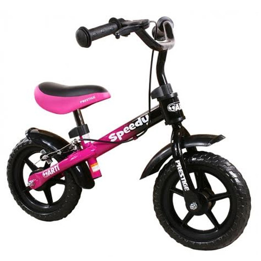 Detské odrážadlo ružovo-čierne