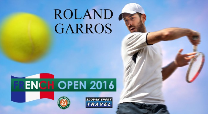 Prestížny FRENCH OPEN 2016 s prehliadkou Paríža