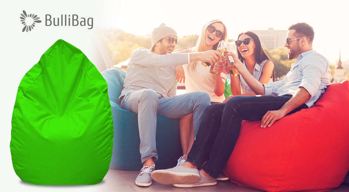 Exkluzívny sedací vak značky BulliBag hruška