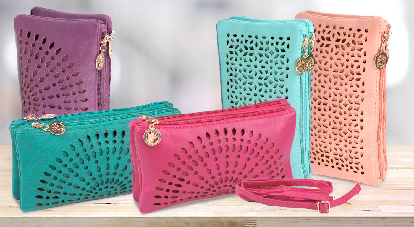 Trendové listové kabelky z ekokože