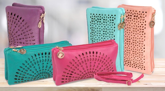 Trendové listové kabelky z ekokože