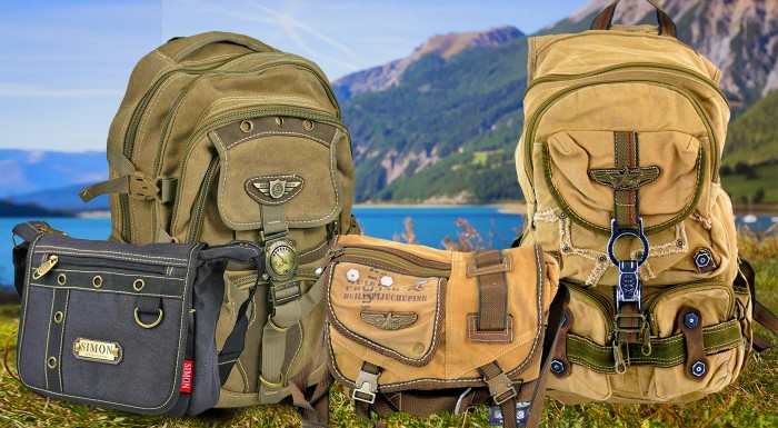 Cestovateľské batohy a tašky na plece