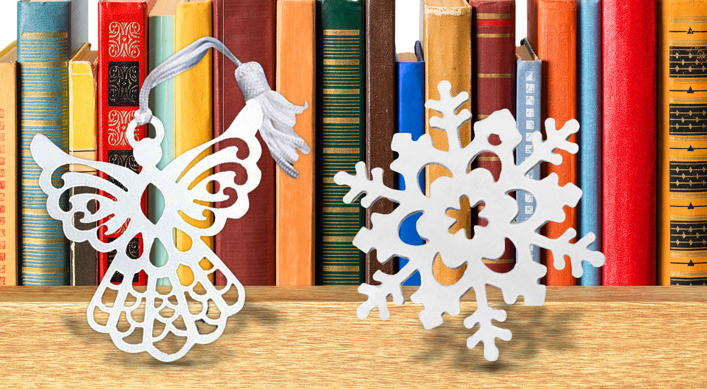 Dizajnové kovové záložky do knihy