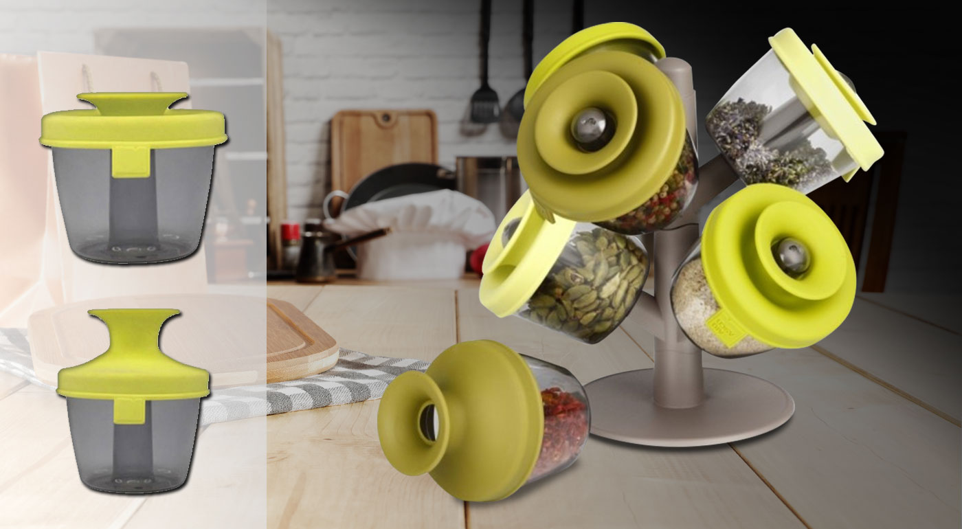 Dizajnové vákuové koreničky - 6 ks v balení