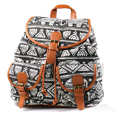 Dámsky vintage ruksak, model 3