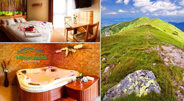 Oddychové dni v luxusných Hilson Apartments Jasná