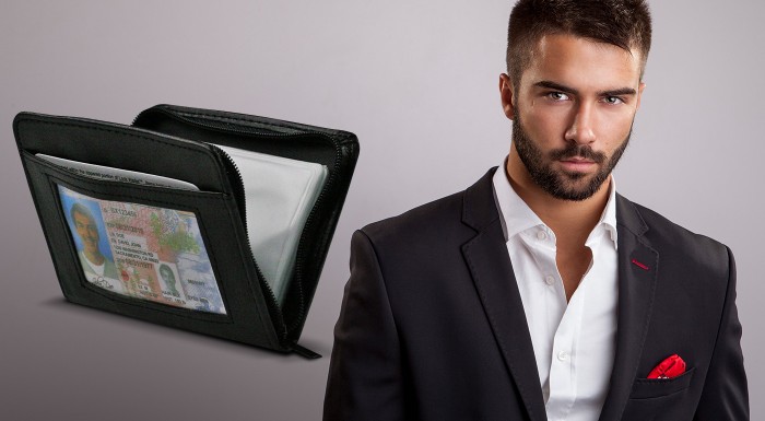 Bezpečná mini peňaženka Lock Wallet