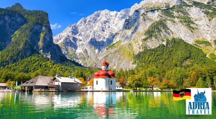 Orlie hniezdo a plavba po jazere Königssee