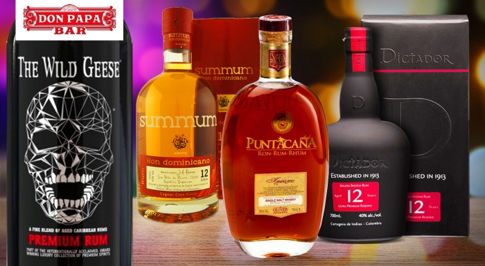 Exkluzívna ochutnávka prémiových rumov v Don Papa