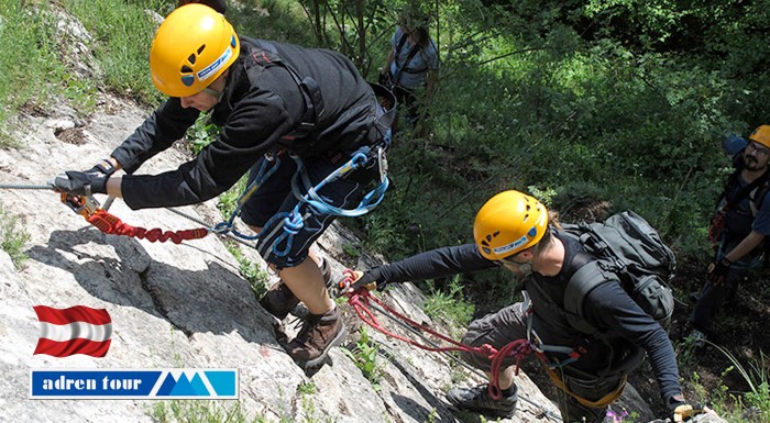 Kurz lezenia na via ferratách v Rakúsku