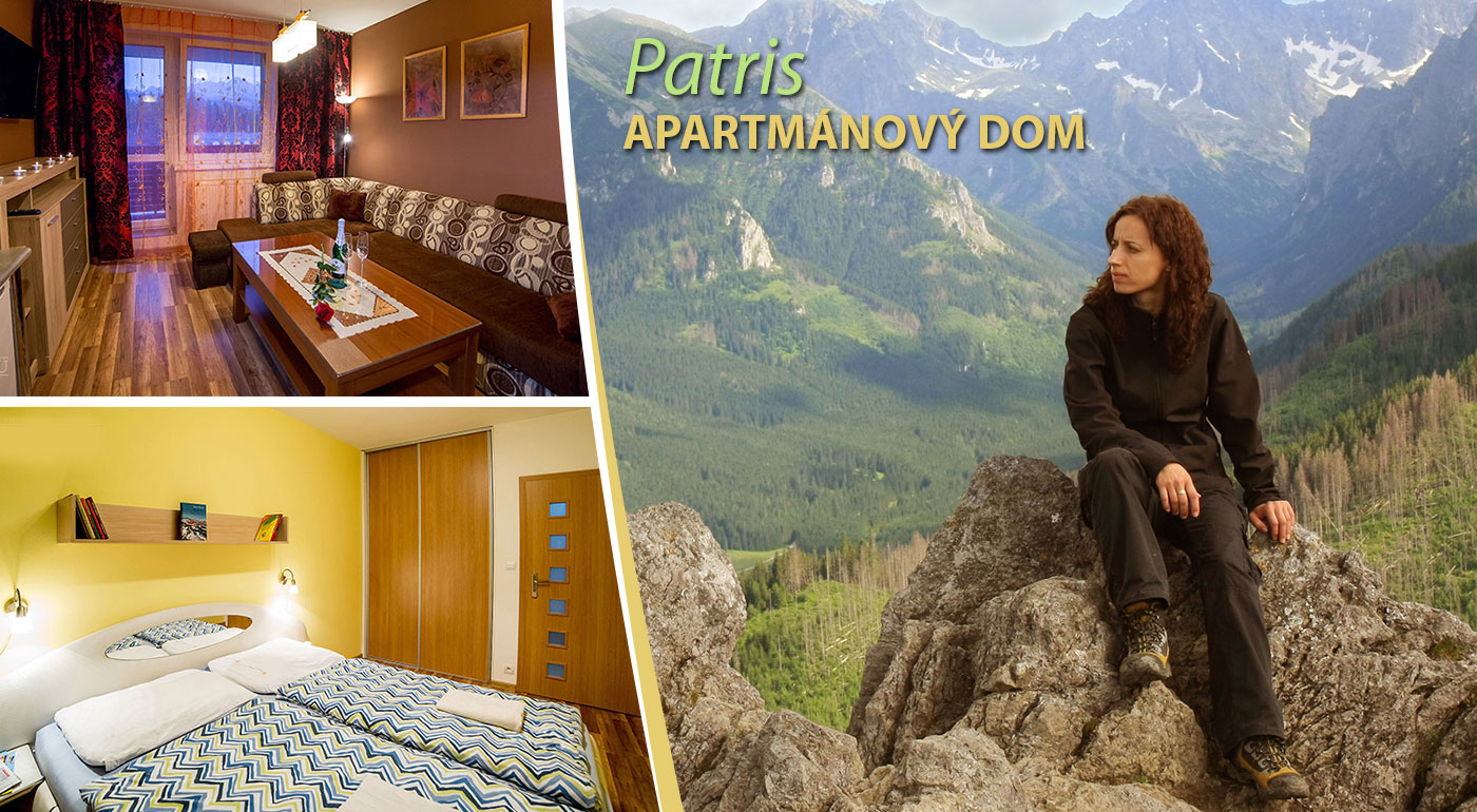 Jar alebo leto v apartmánoch PATRIS v Tatrách