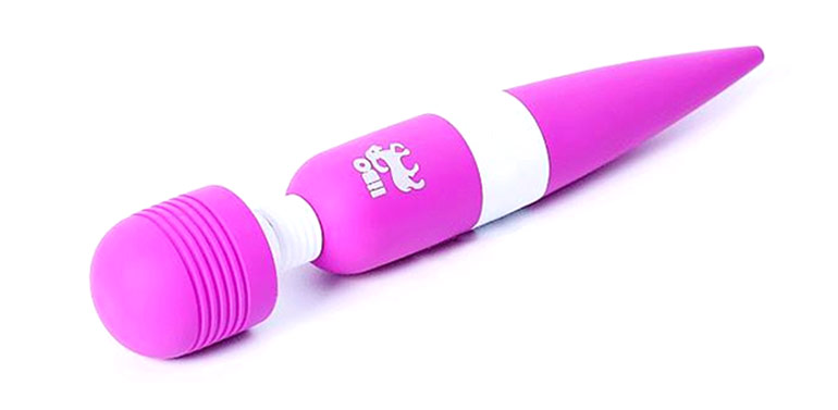 Masážna hlavica LIBO - fialová