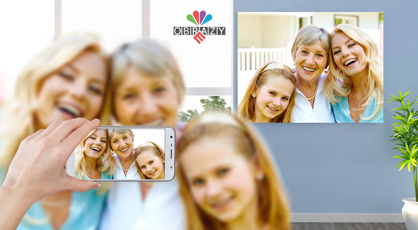 HD obraz na plátne z fotografie