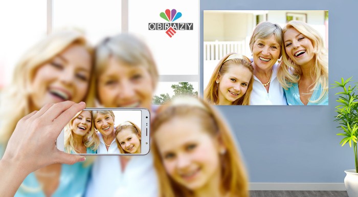 HD obraz na plátne z fotografie