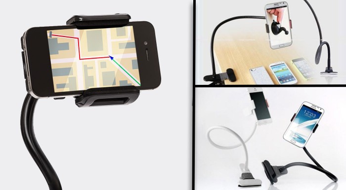 Praktický držiak na mobil s flexibilným ramenom